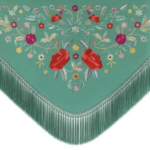 MANTONCILLO DE FLAMENCA ESTRELLA VERDE PORTADA