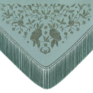 MANTONCILLO DE FLAMENCA ESPERANZA VERDE JABONOSO PORTADA