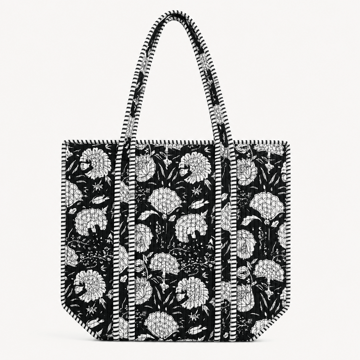 bolso shopper de tela estampados tropical modelo 12 portada