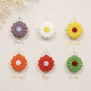 PENDENTIF MARGUERITE EN VERRE DE MURANO