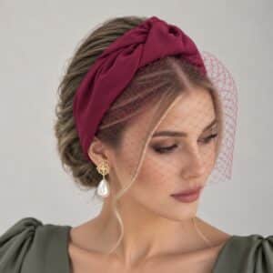 diadema callie con redecilla buganvilla portada