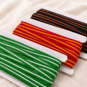 cinta bandera españa y andalucía 1cm elástica