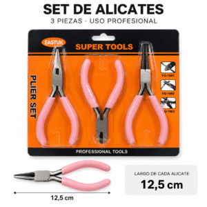 set de alicates para bisutería portada